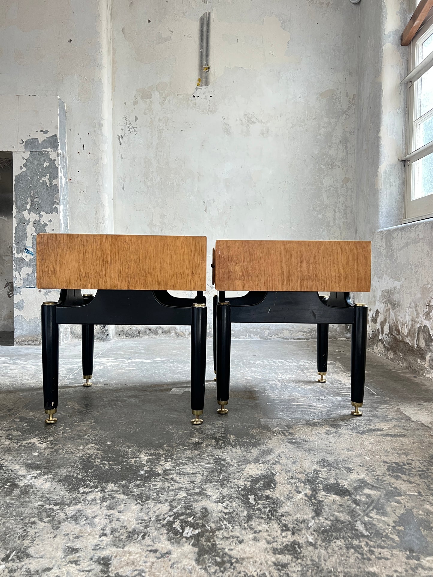 A Pair G Plan Librenza Bedside Cabinets