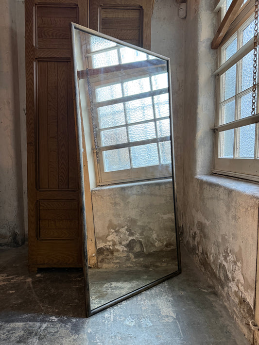 An early 20thC Gents Outfitters or Tailors Mirror