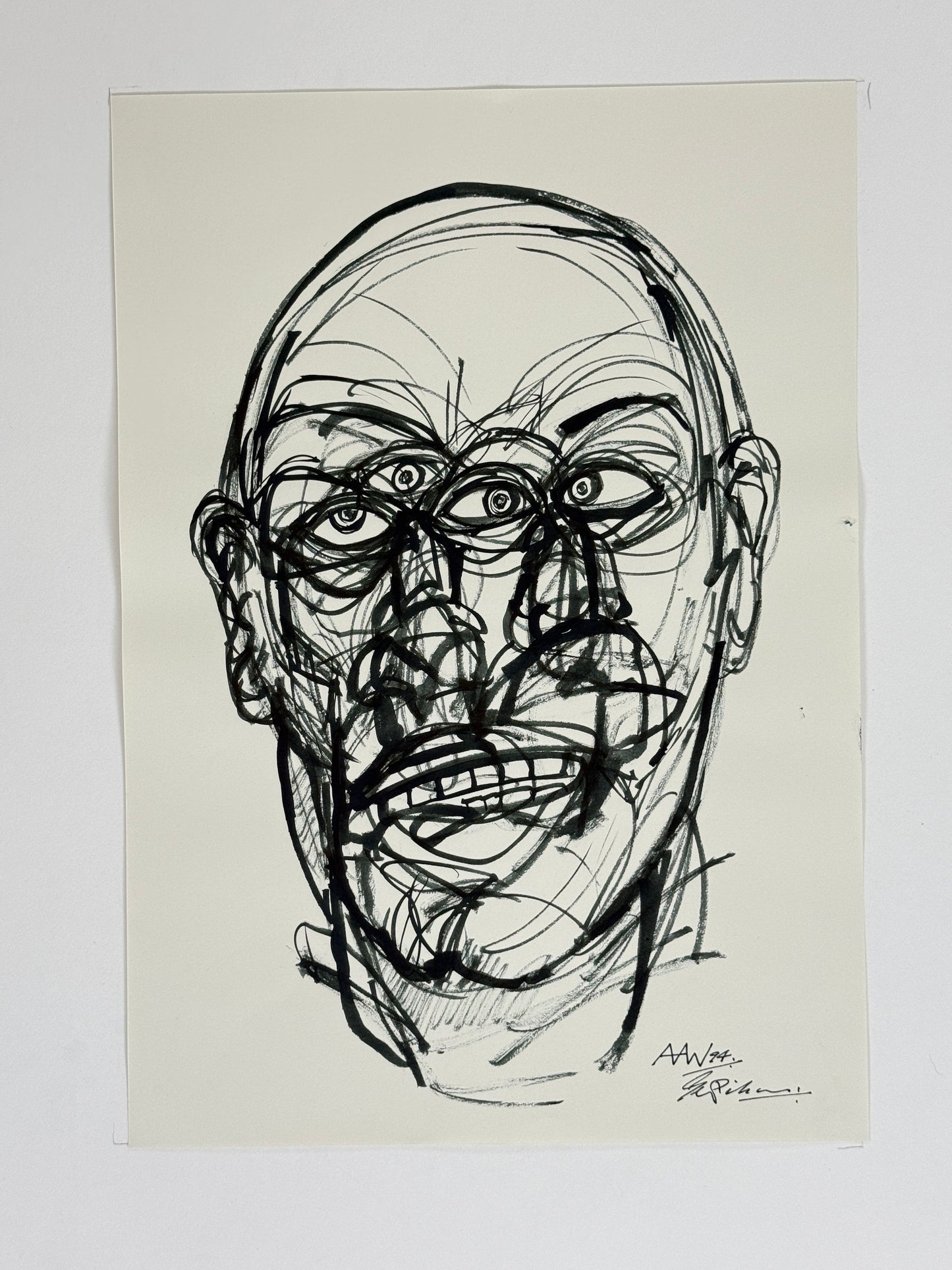Monochromatic Original Artwork No.281 - ARTHUR ALLAN WILSON, Scottish | 1944-2024