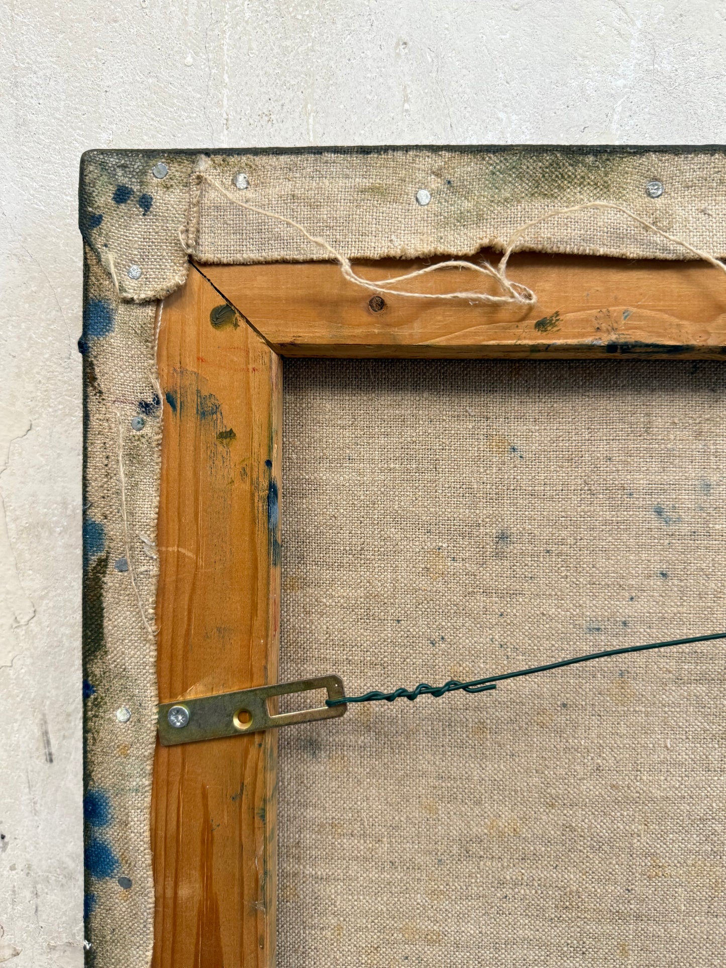 Abstract Expressionist Landscape Oil