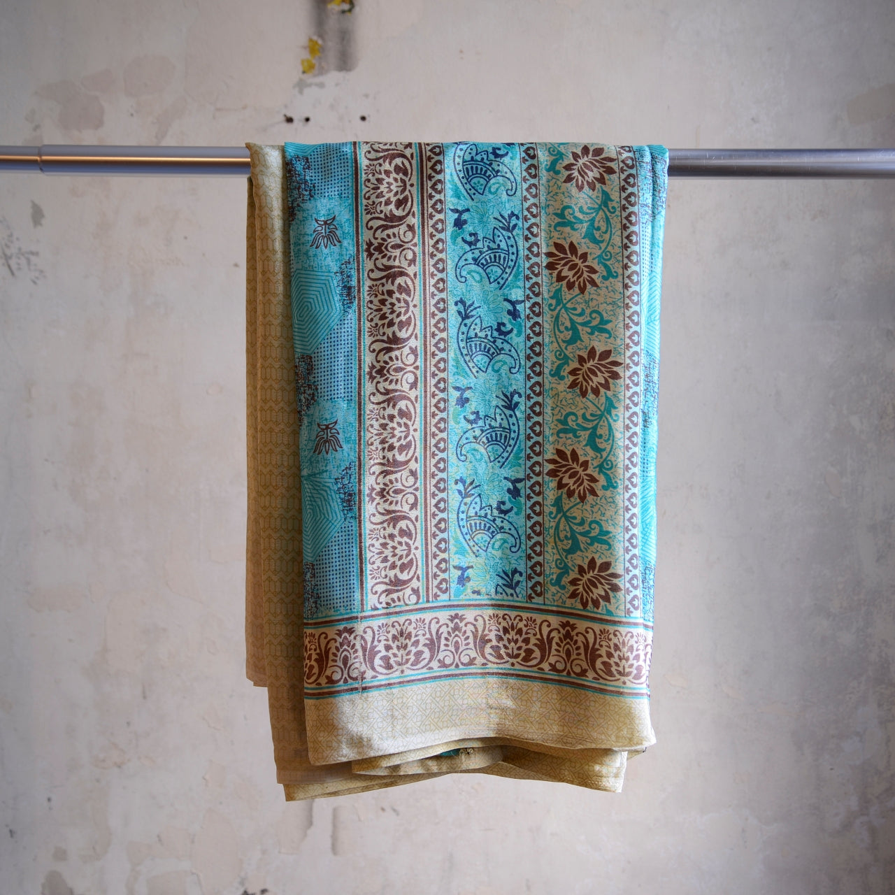 Vintage Pure Silk Saree Fabric