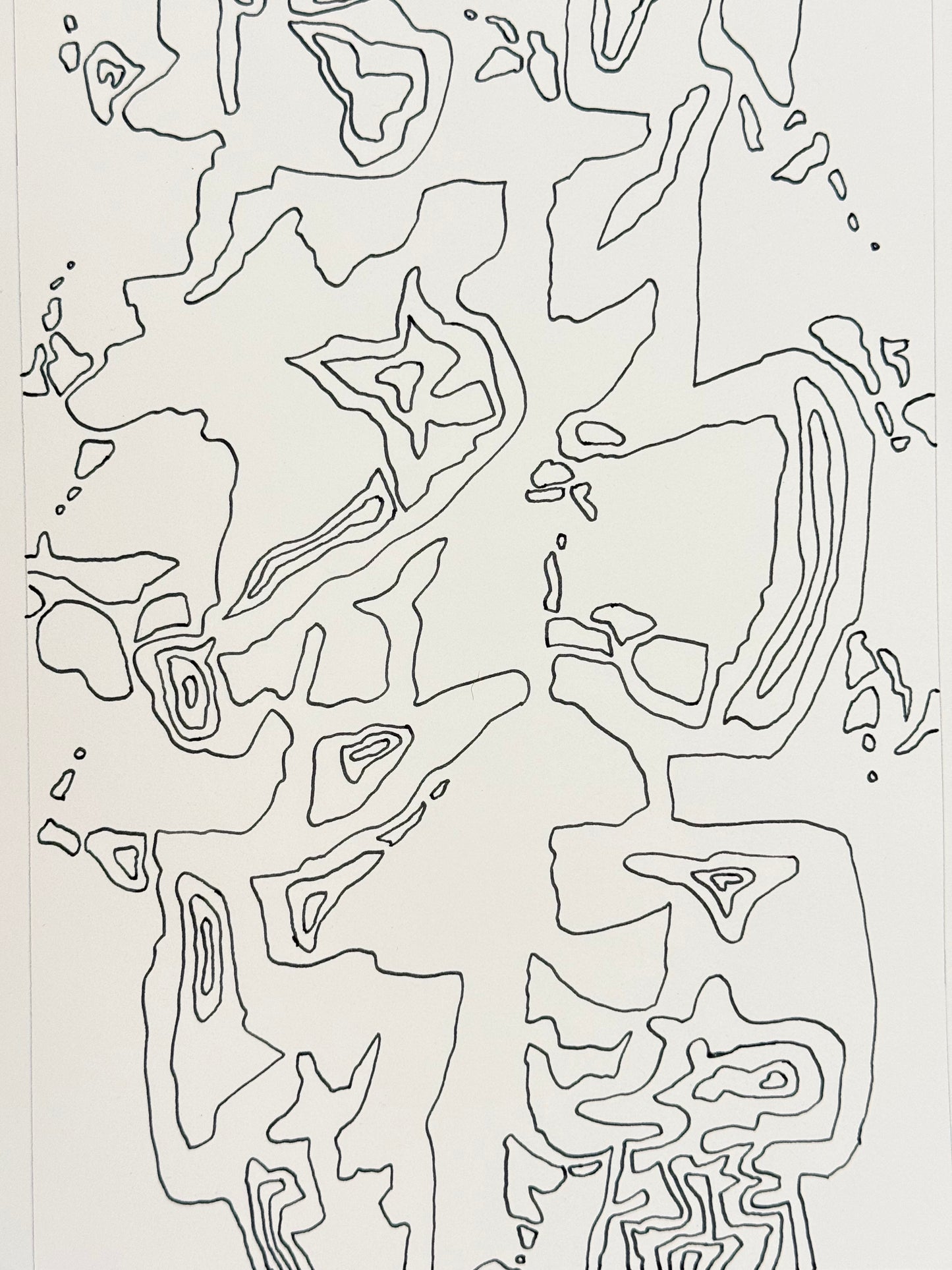 Monochromatic Original Artwork No.229- ARTHUR ALLAN WILSON, Scottish | 1944-2024