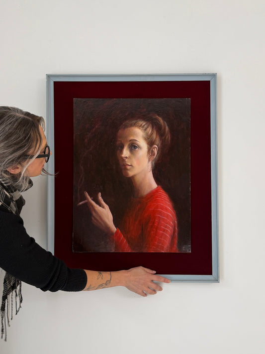 Self Portrait - ROSEMARY EVA WELLS (nee Broom), Scottish | 1932-2025