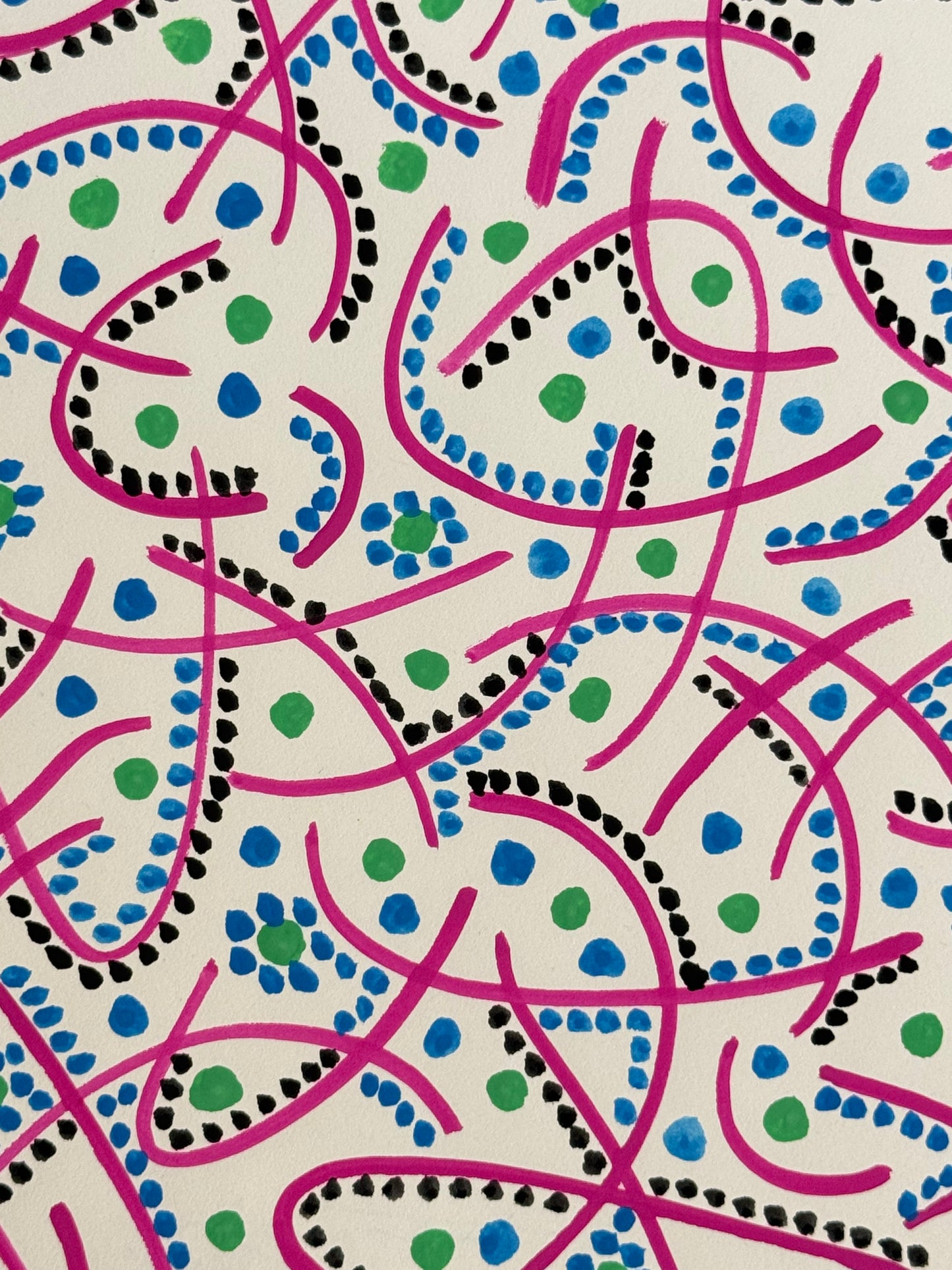 Pointillist Ink on Paper Original Artwork No.23- ARTHUR ALLAN WILSON, Scottish | 1944-2024