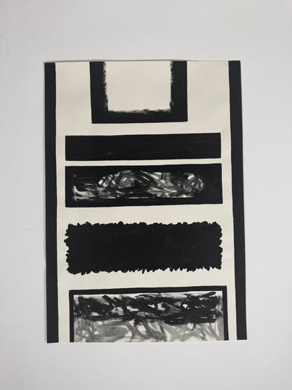 Monochromatic Original Artwork No.303 - ARTHUR ALLAN WILSON, Scottish | 1944-2024