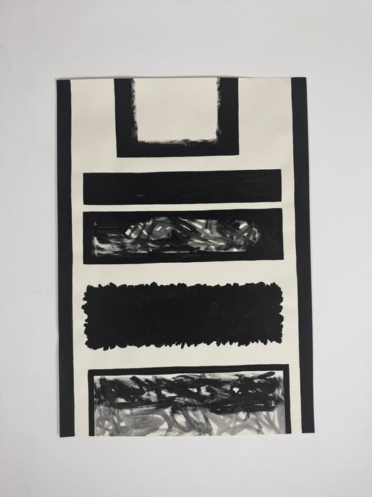 Monochromatic Original Artwork No.303 - ARTHUR ALLAN WILSON, Scottish | 1944-2024