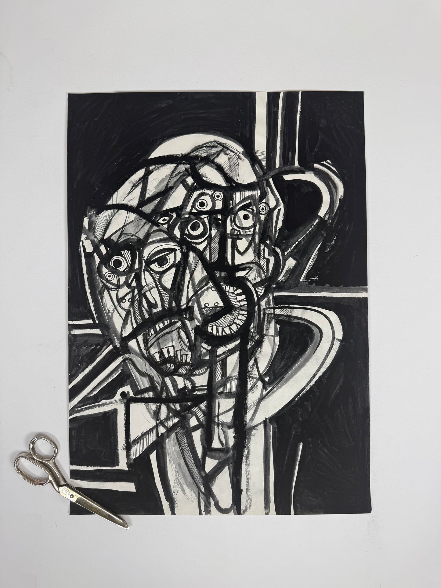 Monochromatic Original Artwork No.320 - ARTHUR ALLAN WILSON, Scottish | 1944-2024