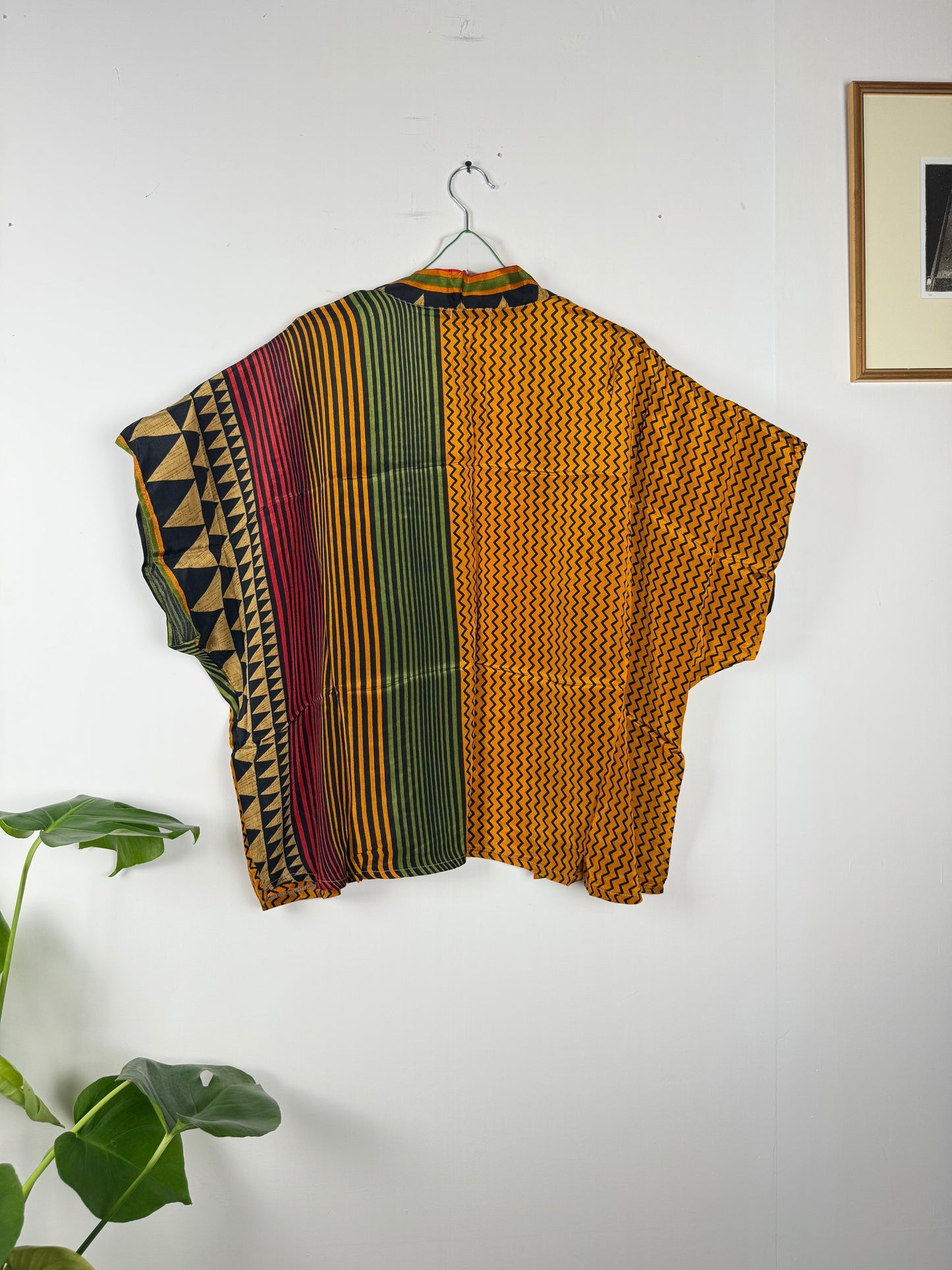 Vintage Saree Silk Shrug Blouse