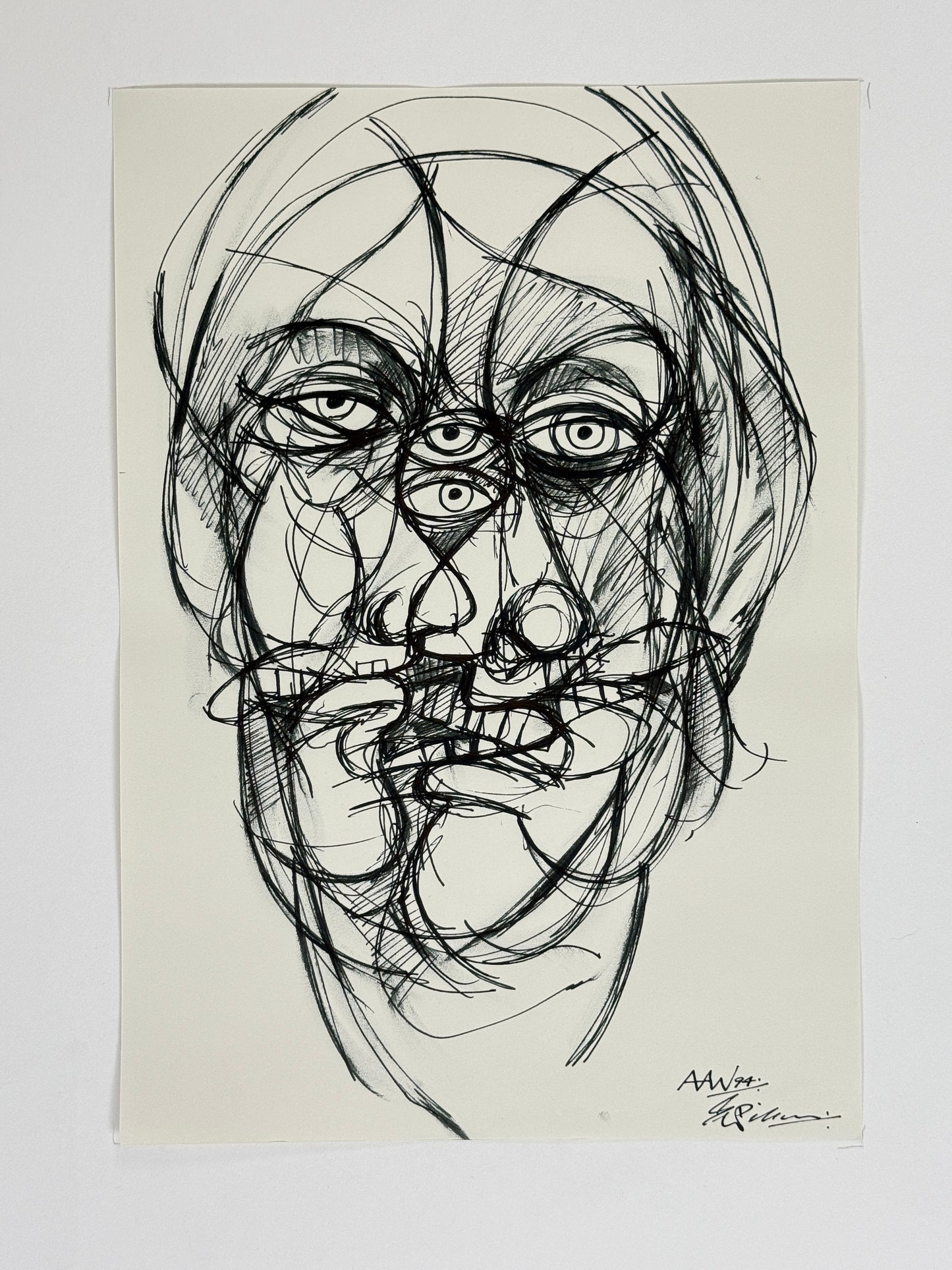 Monochromatic Original Artwork No.279 - ARTHUR ALLAN WILSON, Scottish | 1944-2024