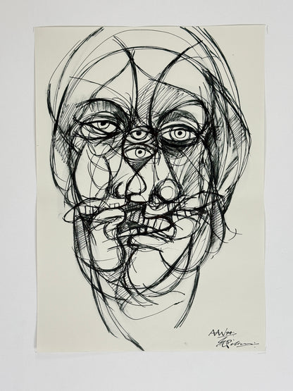 Monochromatic Original Artwork No.279 - ARTHUR ALLAN WILSON, Scottish | 1944-2024