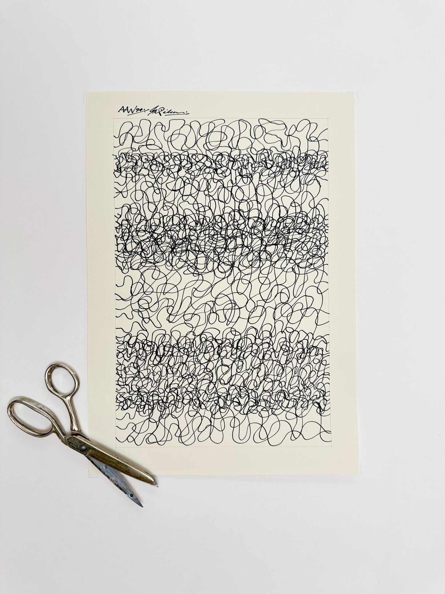 Monochromatic Original Artwork No.233 - ARTHUR ALLAN WILSON, Scottish | 1944-2024