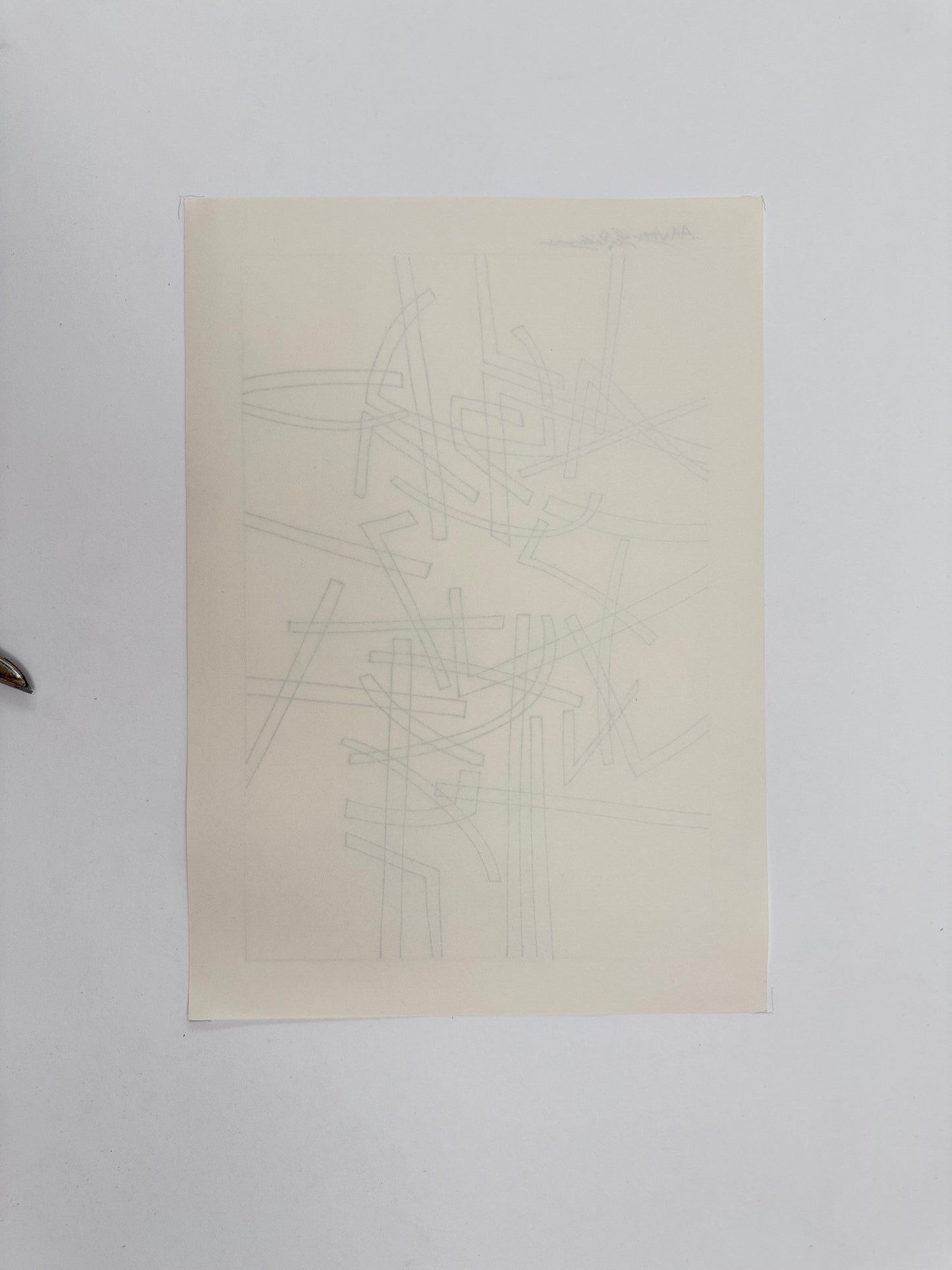 Monochromatic Original Artwork No.226 - ARTHUR ALLAN WILSON, Scottish | 1944-2024