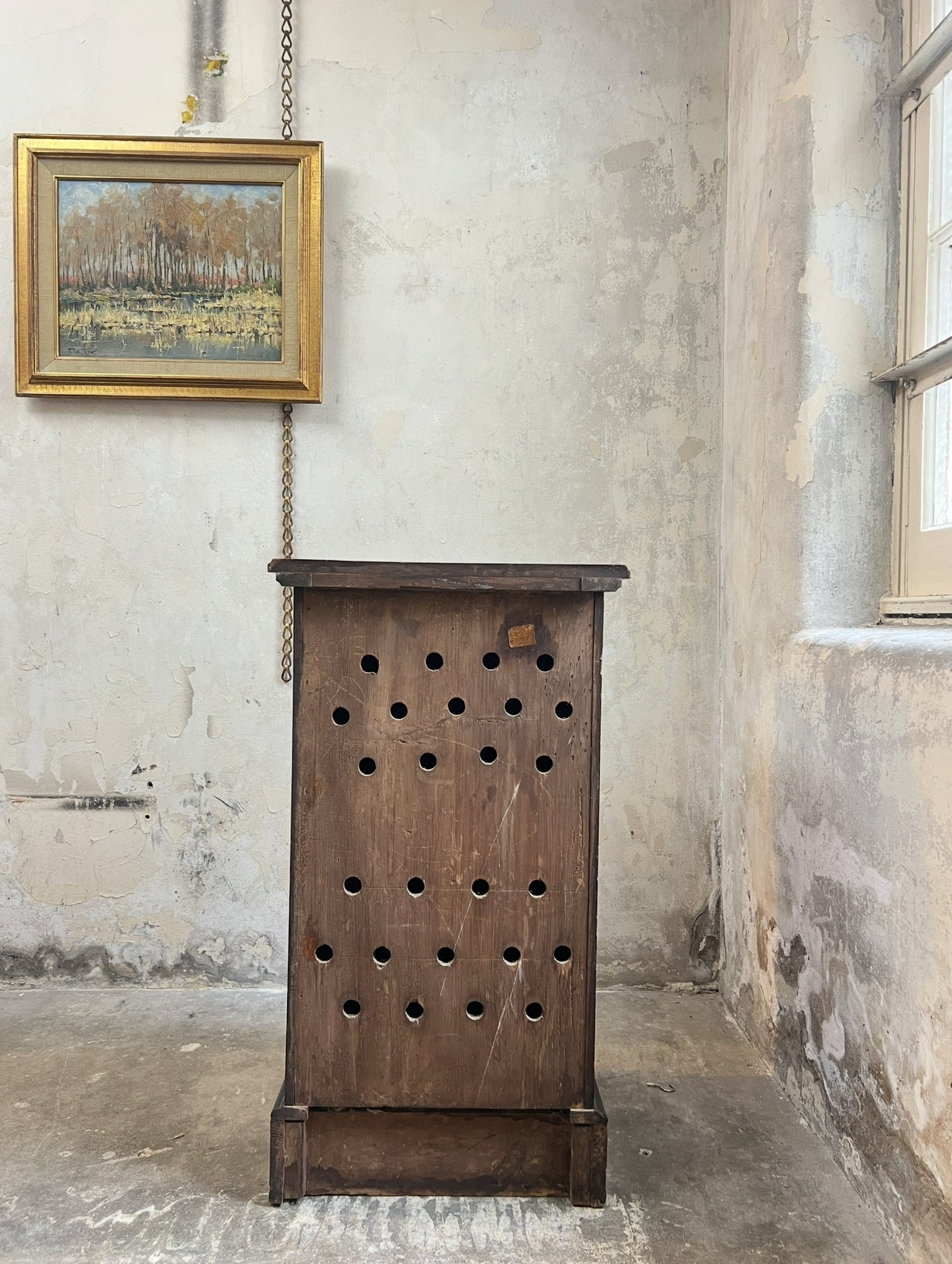 Aesthetic Movement Bedside Cabinet