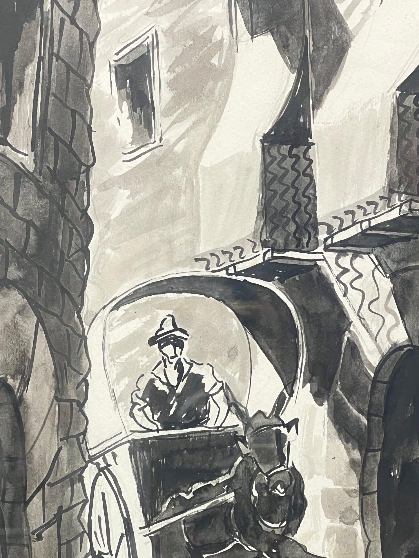 Ink on Paper | Josep Aragay (Spanish 1889-1973)