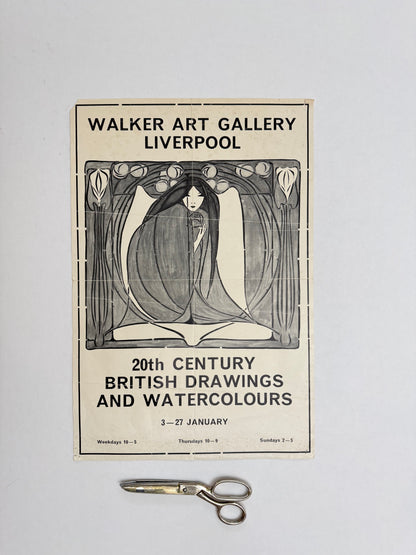 20th Century British Drawings and Watercolours, Walker Art Gallery | Art Poster