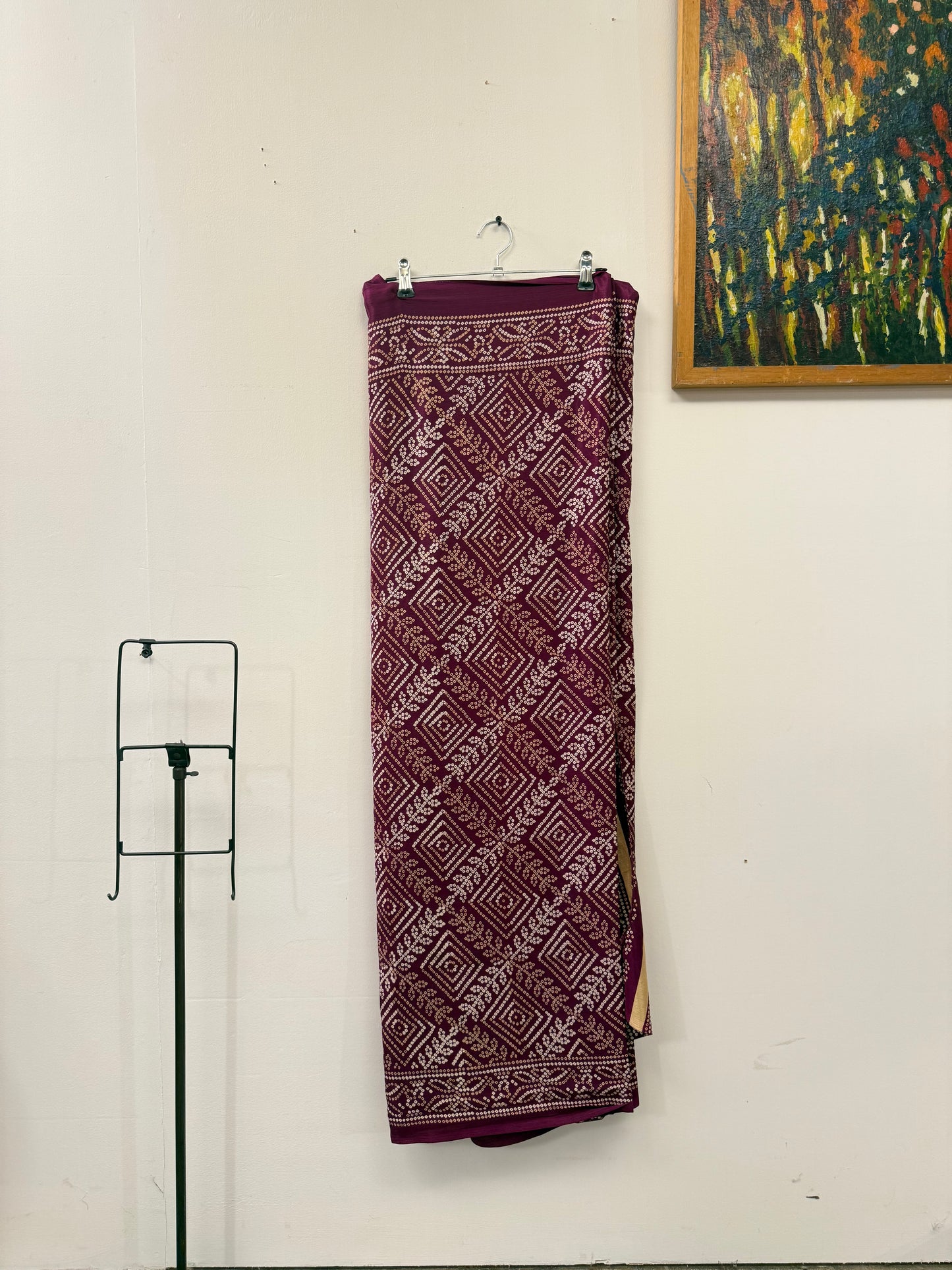 Vintage Pure Silk Saree Fabric