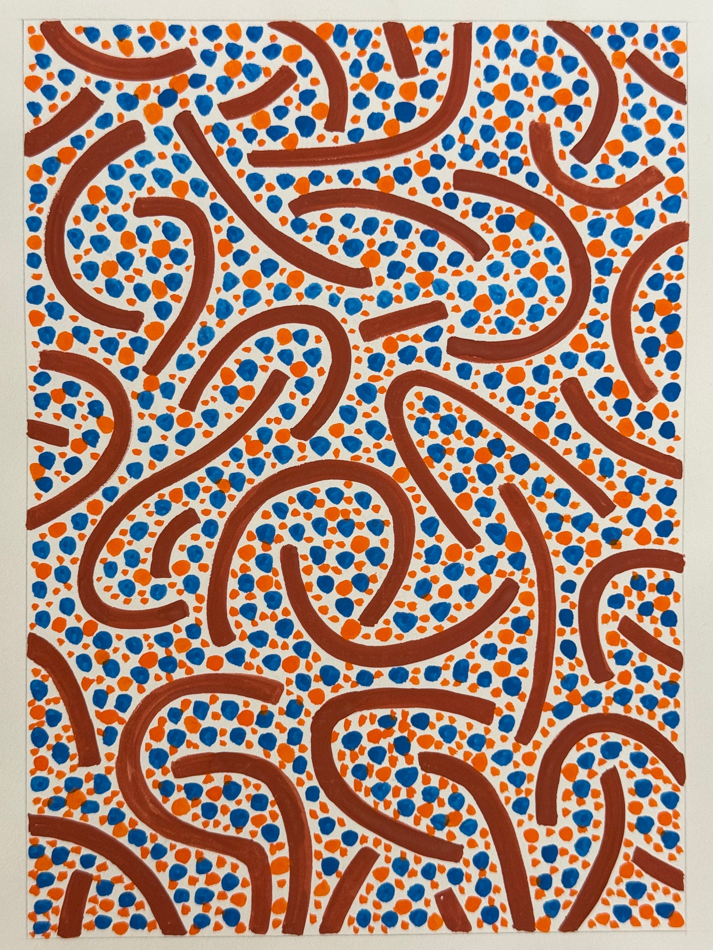 Pointillist Ink on Paper Original Artwork No.34 - ARTHUR ALLAN WILSON, Scottish | 1944-2024