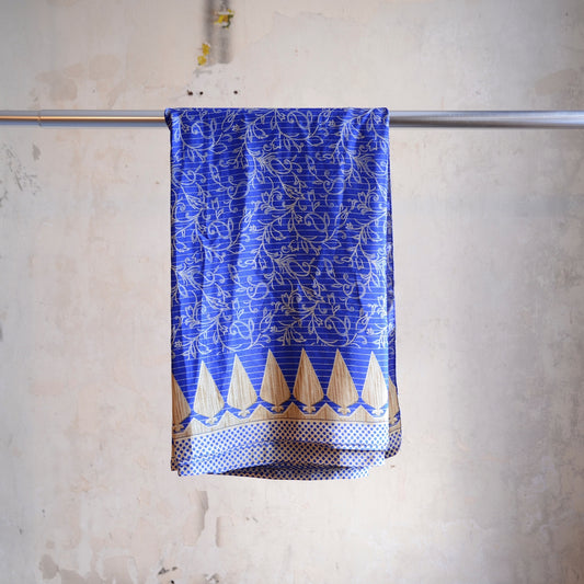 Vintage Pure Silk Saree Fabric