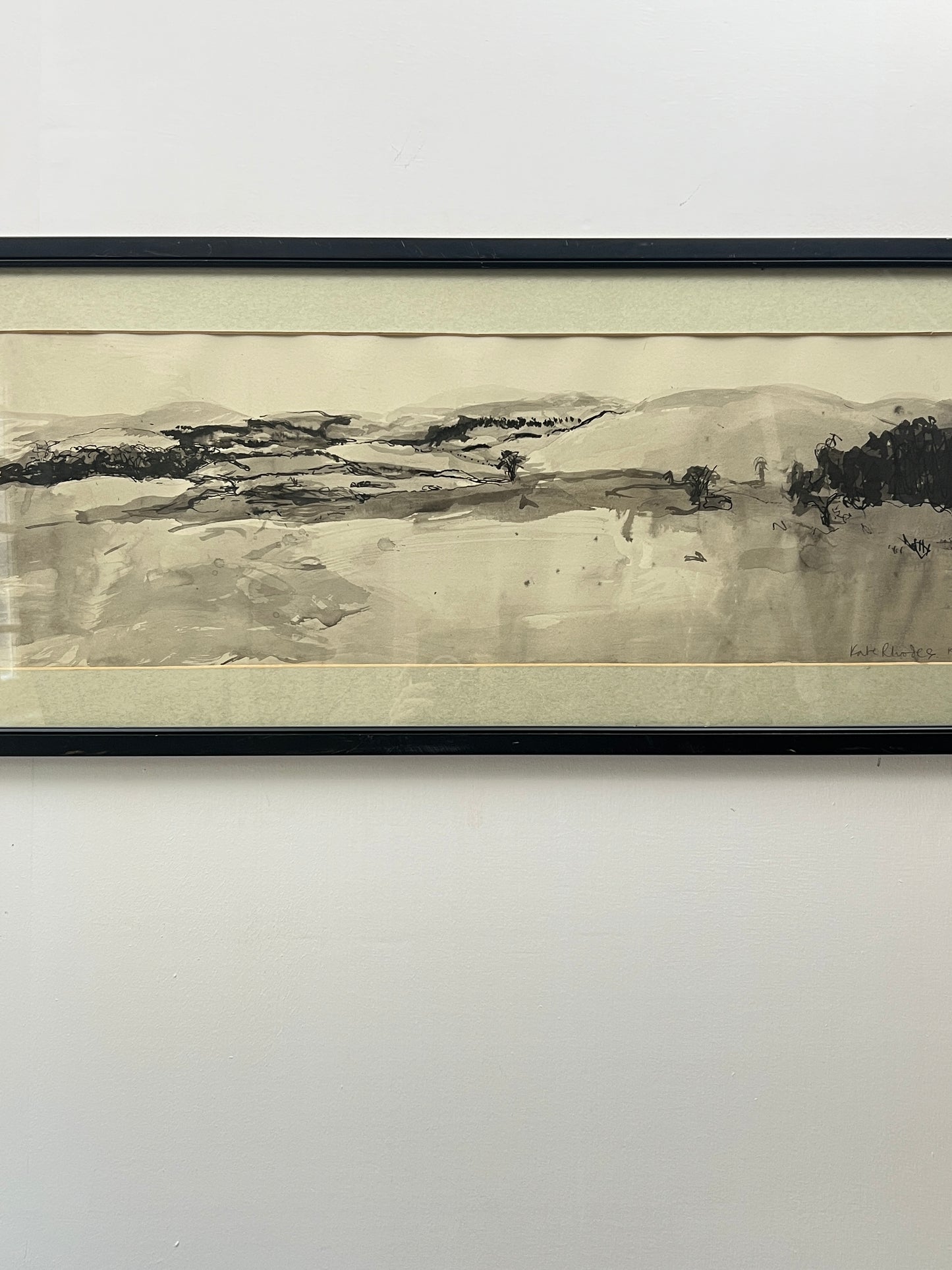 Ink and Wash Landscape | Kate Rhodes (British, b.1966) 1989