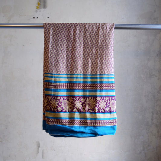 Vintage Pure Silk Saree Fabric