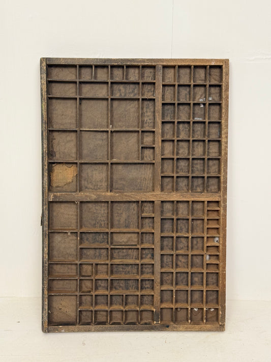 A 1920's French Printers Typeset Tray No 2