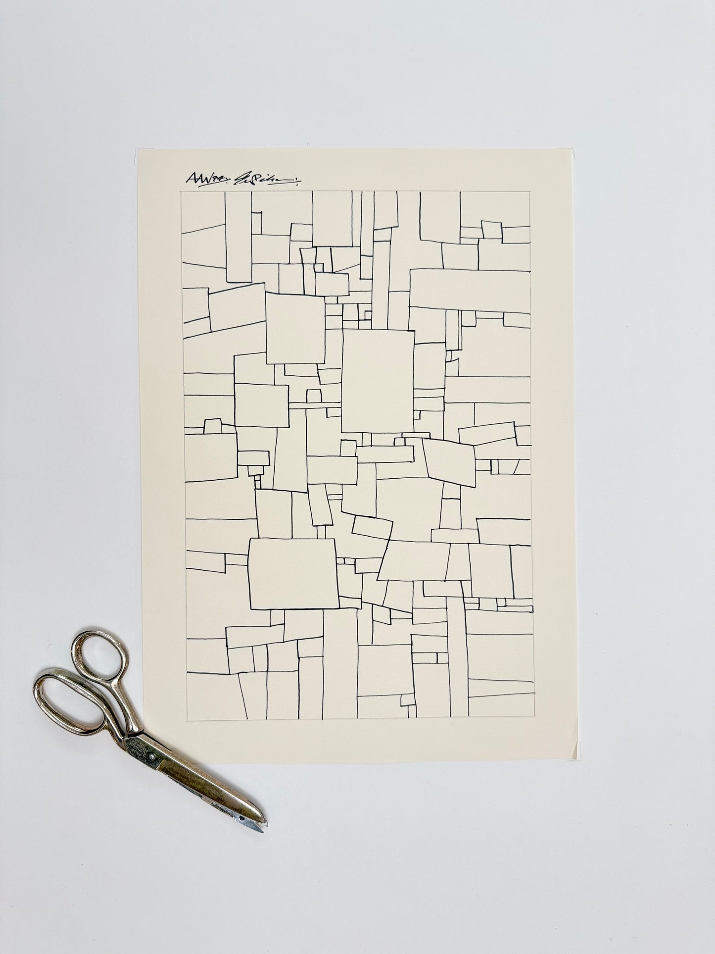 Monochromatic Original Artwork No.203 - ARTHUR ALLAN WILSON, Scottish | 1944-2024
