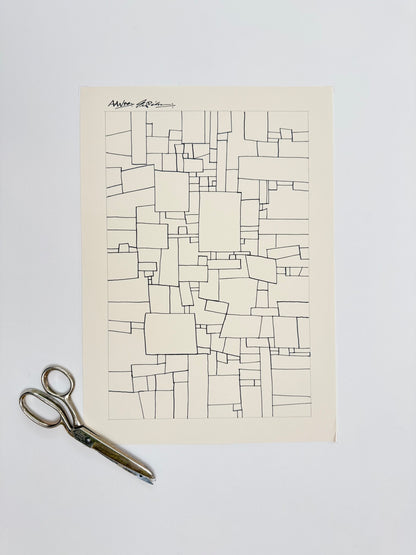Monochromatic Original Artwork No.203 - ARTHUR ALLAN WILSON, Scottish | 1944-2024