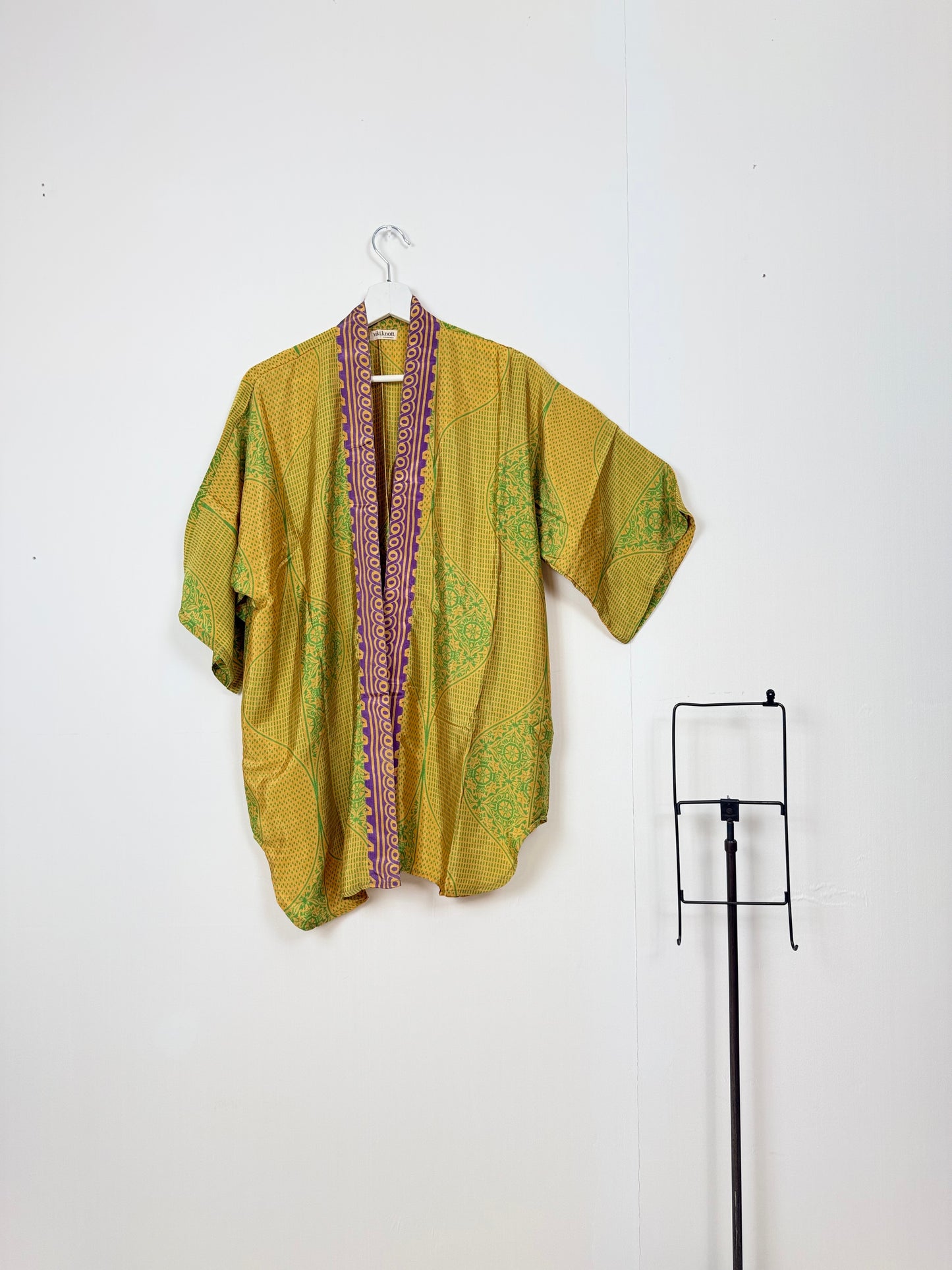 Vintage Saree Silk Trousers & Shirt Co-ordinated Set