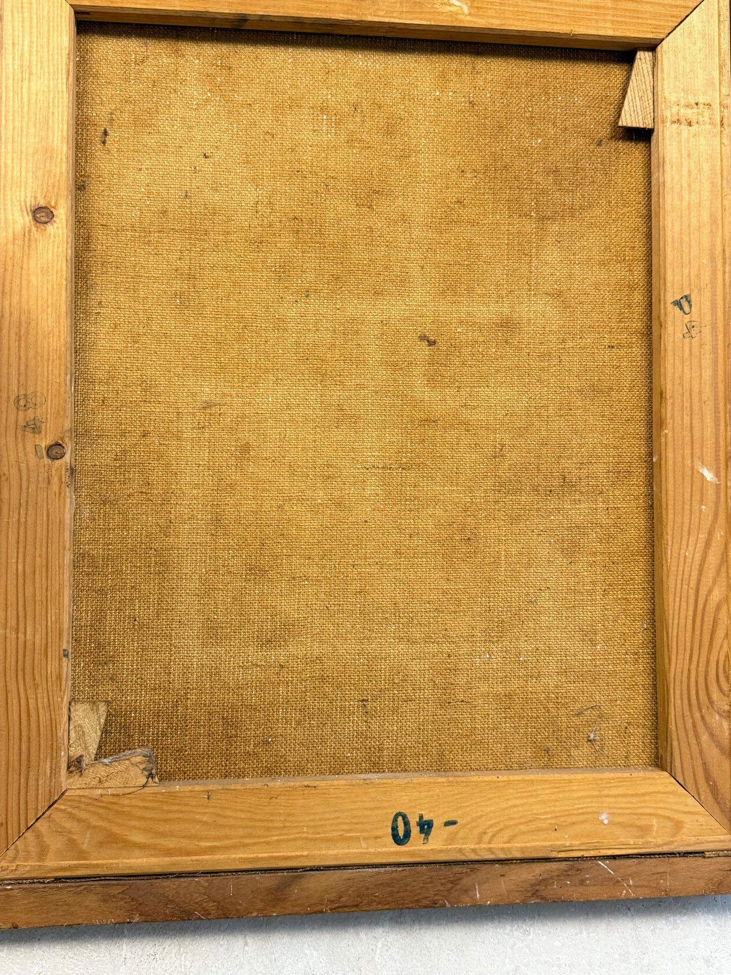 Abstract Geometric Oil on Canvas