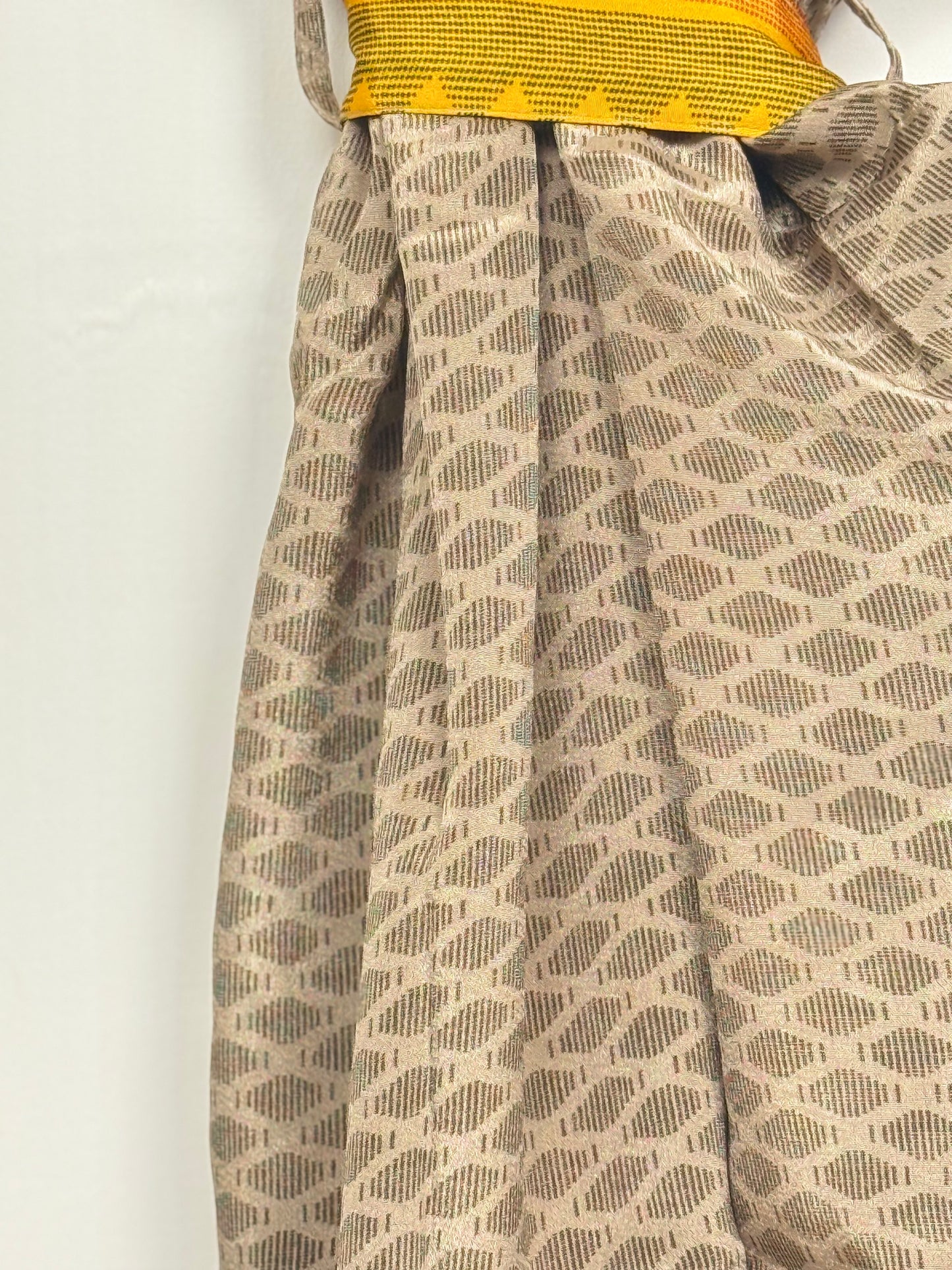 Vintage Saree Silk Kimono / Duster - Short