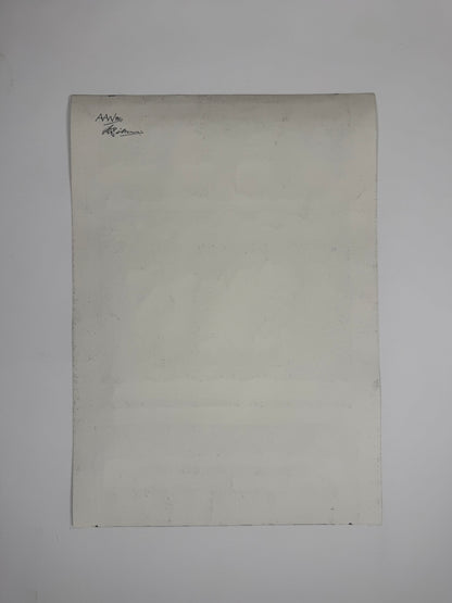 Monochromatic Original Artwork No.304 - ARTHUR ALLAN WILSON, Scottish | 1944-2024