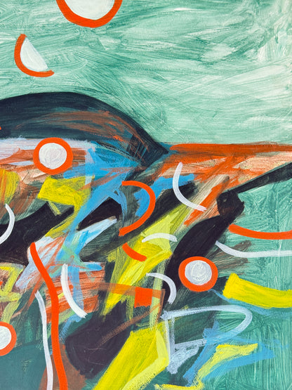 Colour Wash Original Artwork No.413 - ARTHUR ALLAN WILSON, Scottish | 1944-2024