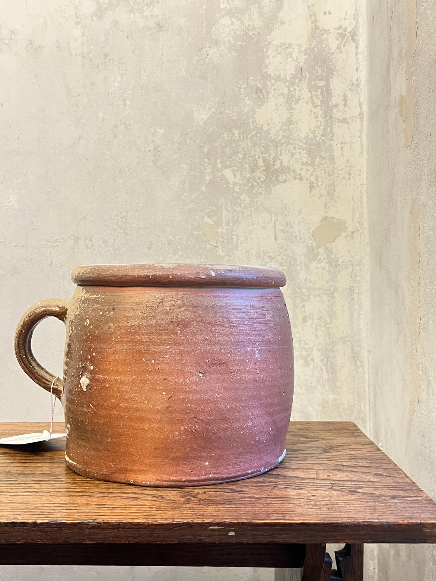 19thC French Stoneware Confit Pot