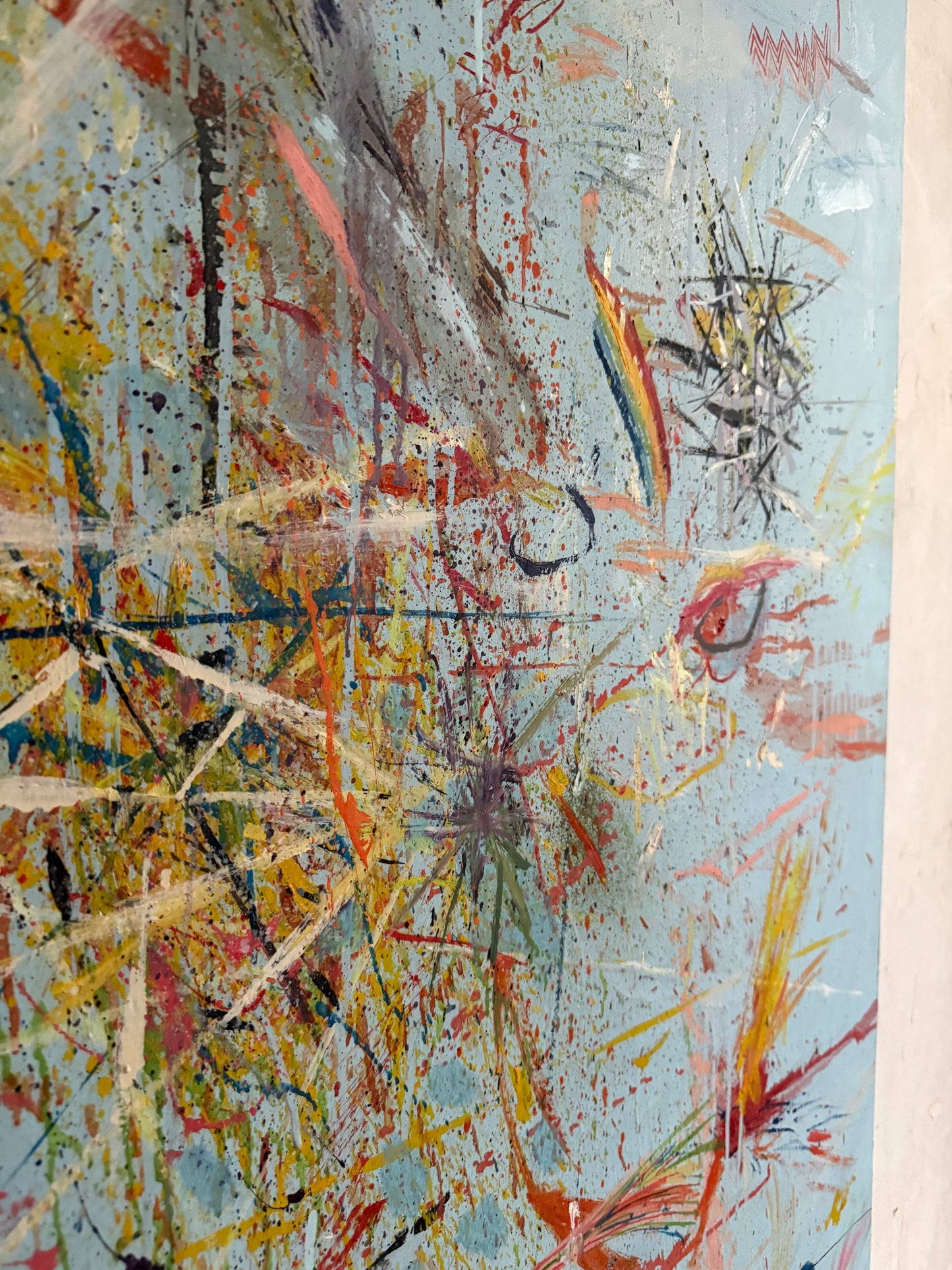 A Large Abstract - Richard Green 1969