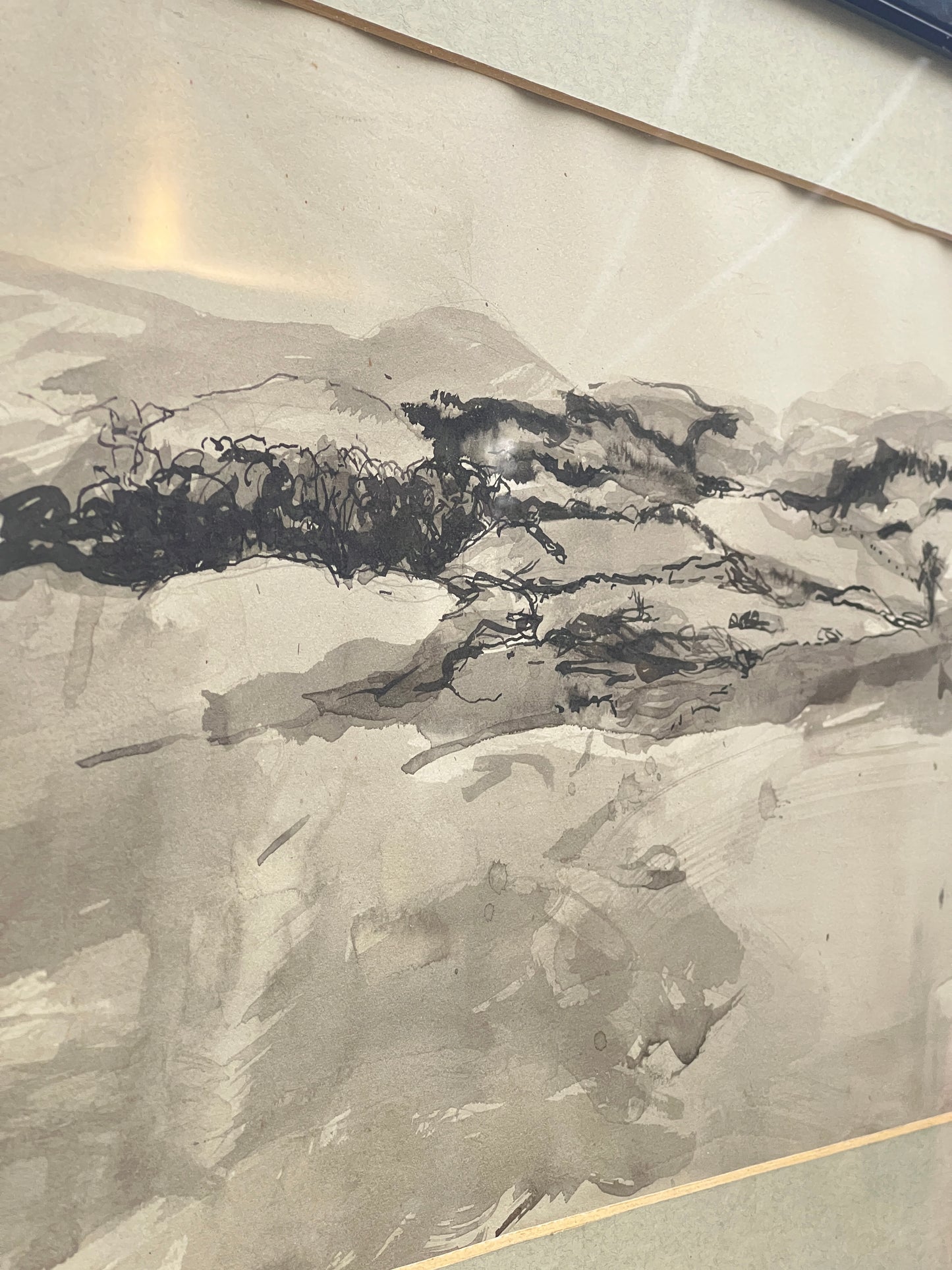 Ink and Wash Landscape | Kate Rhodes (British, b.1966) 1989