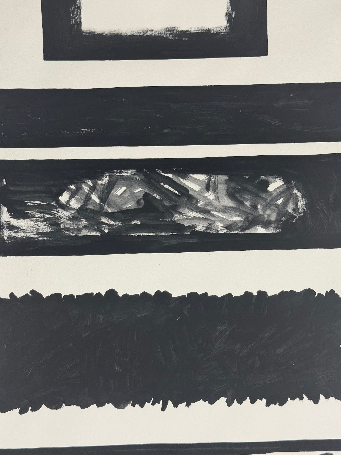 Monochromatic Original Artwork No.303 - ARTHUR ALLAN WILSON, Scottish | 1944-2024