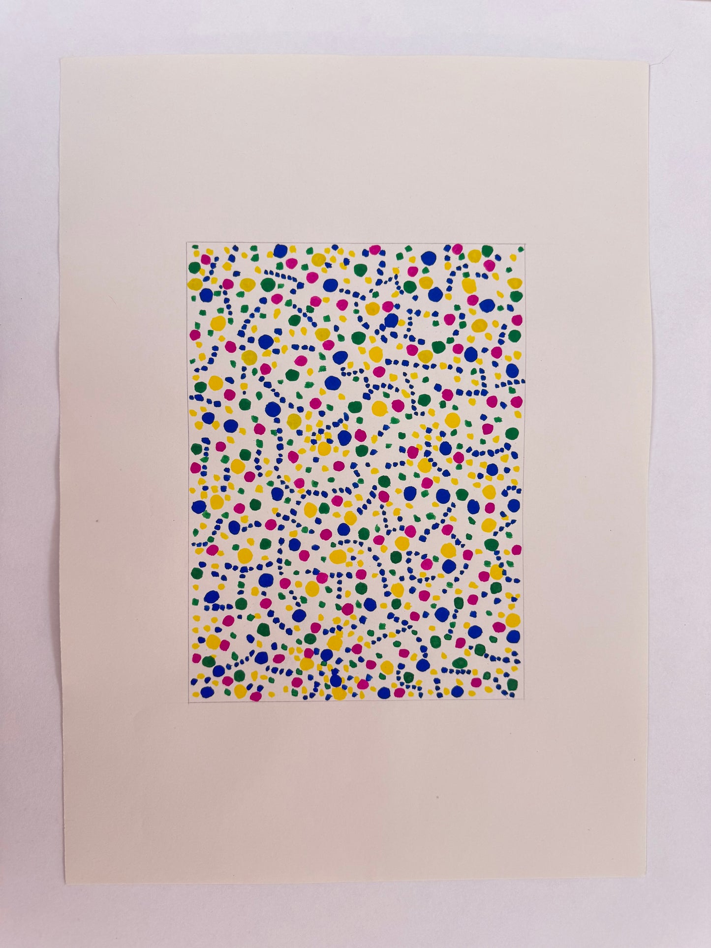 Pointillist Ink on Paper Original Artwork No.36 - ARTHUR ALLAN WILSON, Scottish | 1944-2024