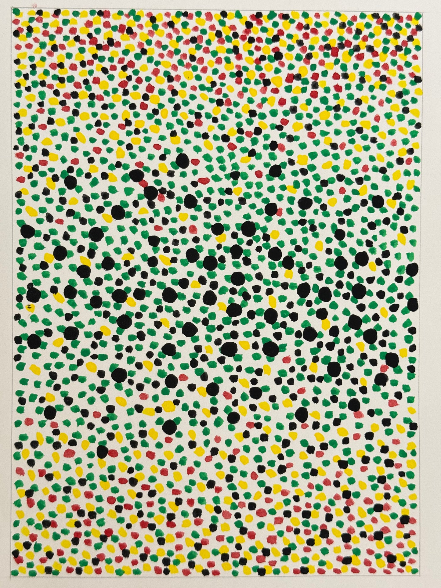 Pointillist Ink on Paper Original Artwork No.1 - ARTHUR ALLAN WILSON, Scottish | 1944-2024