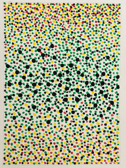 Pointillist Ink on Paper Original Artwork No.1 - ARTHUR ALLAN WILSON, Scottish | 1944-2024