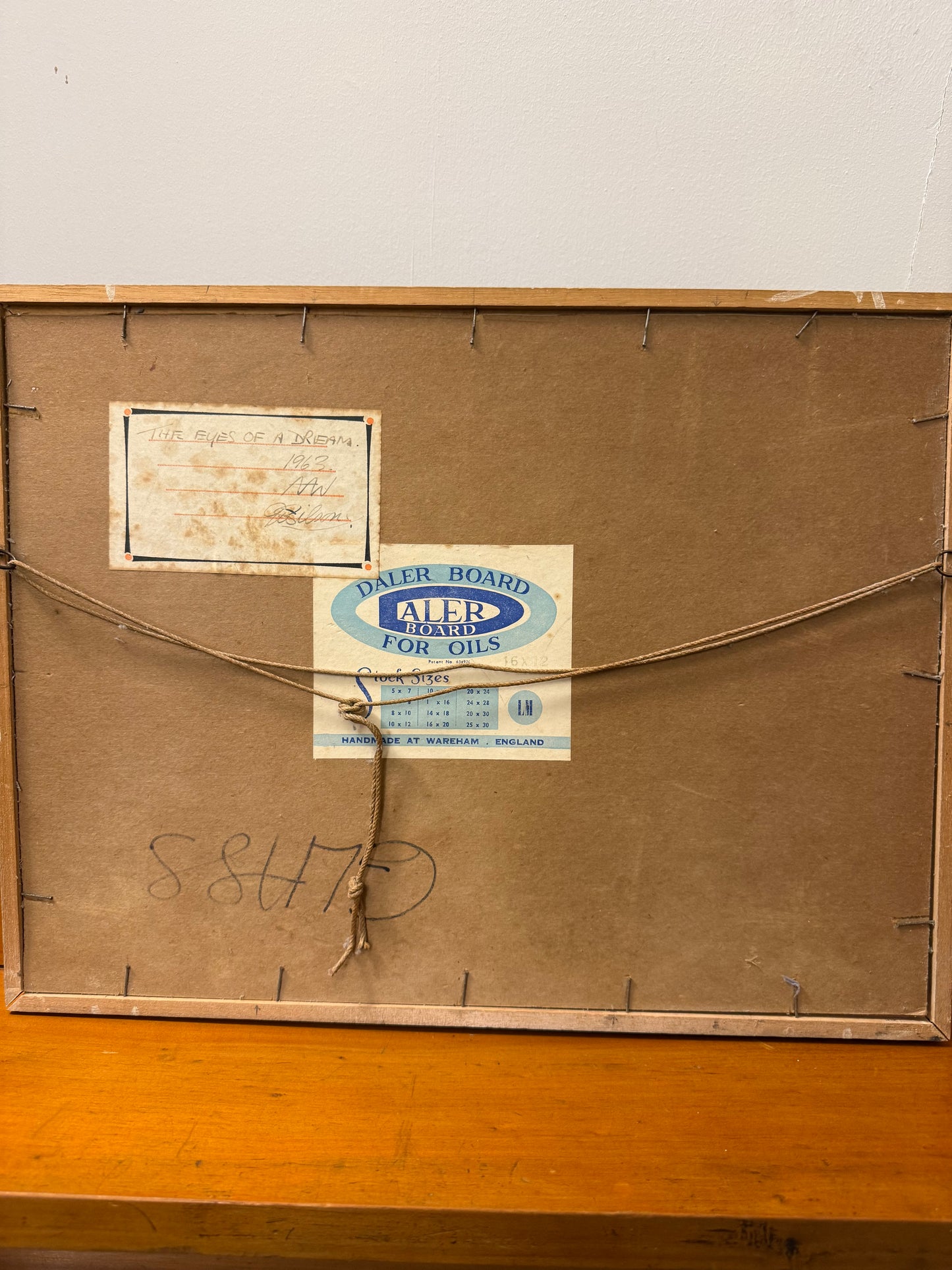 The Eyes of a Dream (1963) by Arthur Allan Wilson (Scottish 1944 - 2024)