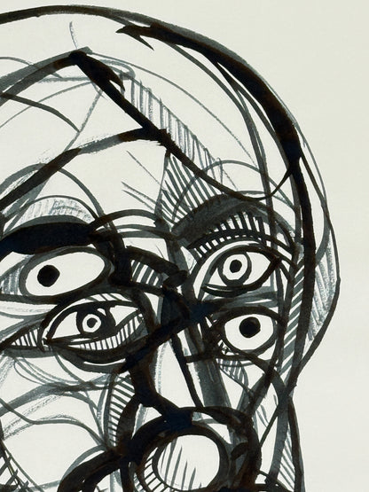 Monochromatic Original Artwork No.264 - ARTHUR ALLAN WILSON, Scottish | 1944-2024