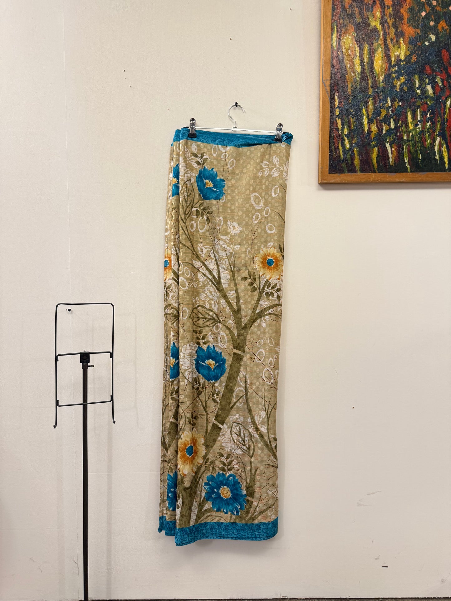 Vintage Pure Silk Saree Fabric