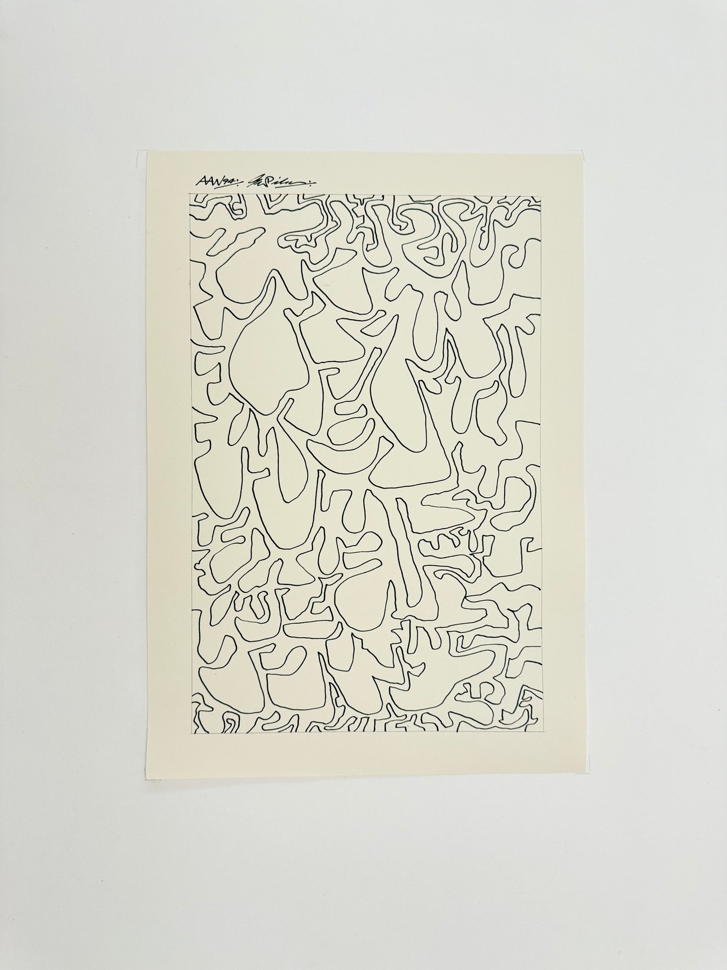 Monochromatic Original Artwork No.228- ARTHUR ALLAN WILSON, Scottish | 1944-2024