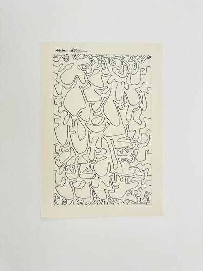 Monochromatic Original Artwork No.228- ARTHUR ALLAN WILSON, Scottish | 1944-2024