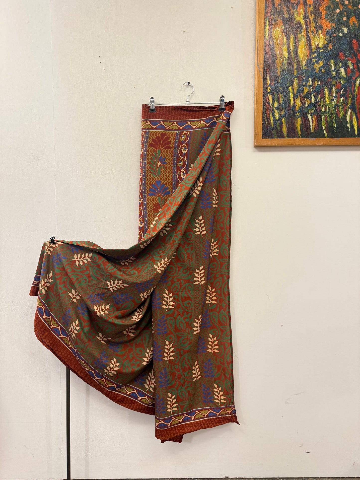 Vintage Pure Silk Saree Fabric