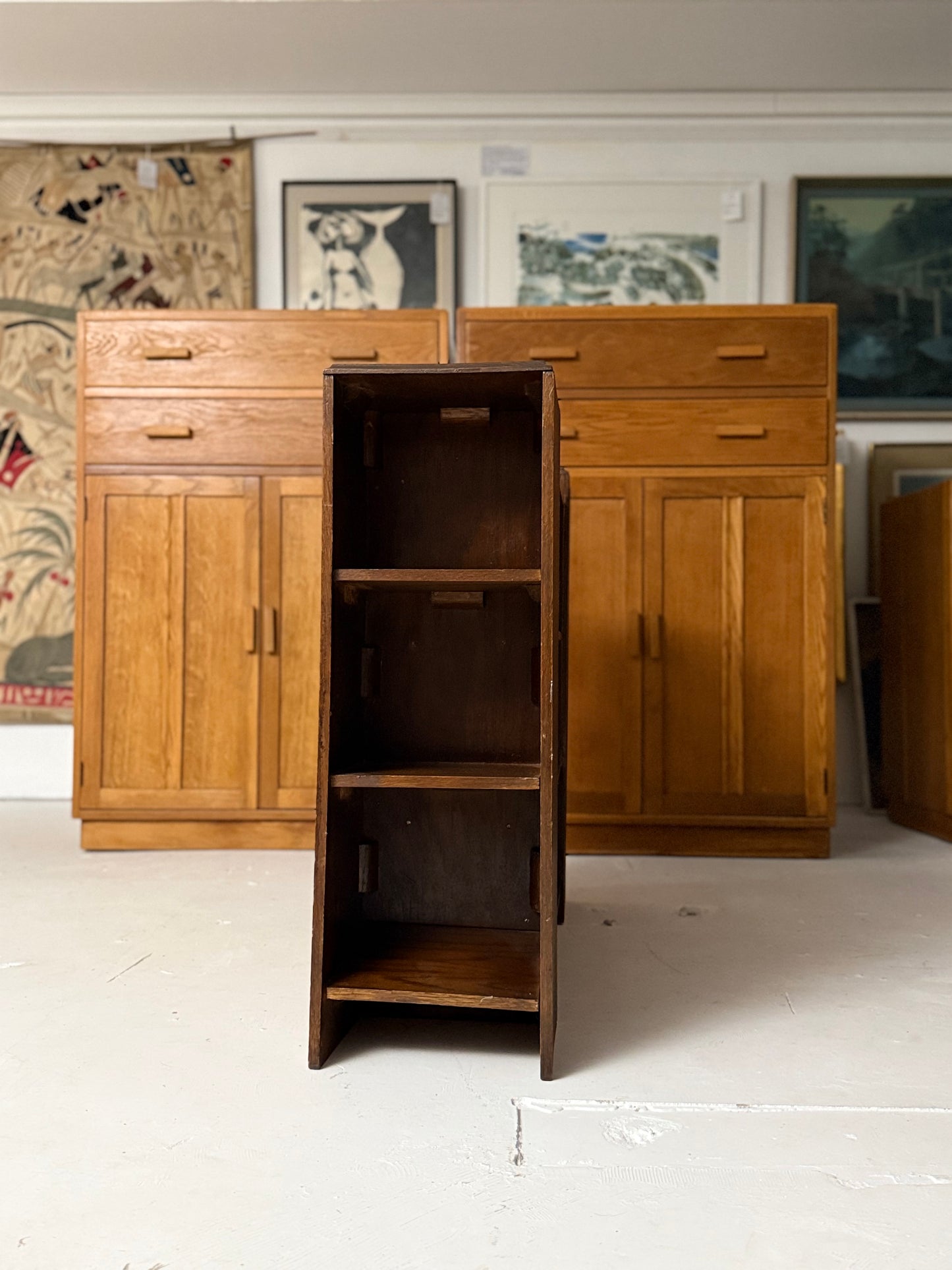 A British 1930's Art Deco Bookcase