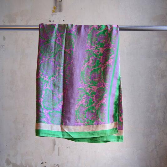 Vintage Pure Silk Saree Fabric