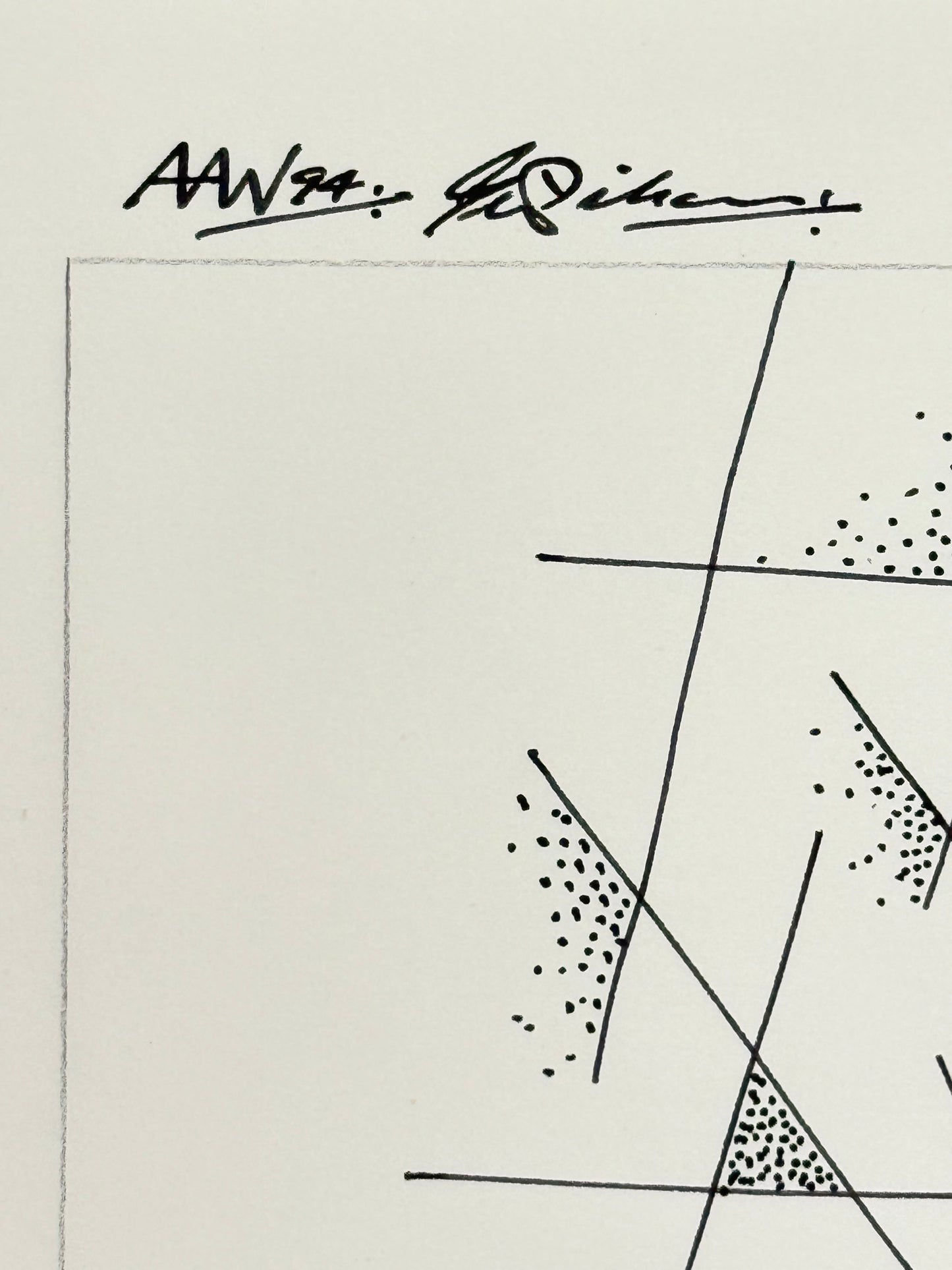 Monochromatic Original Artwork No.205 - ARTHUR ALLAN WILSON, Scottish | 1944-2024