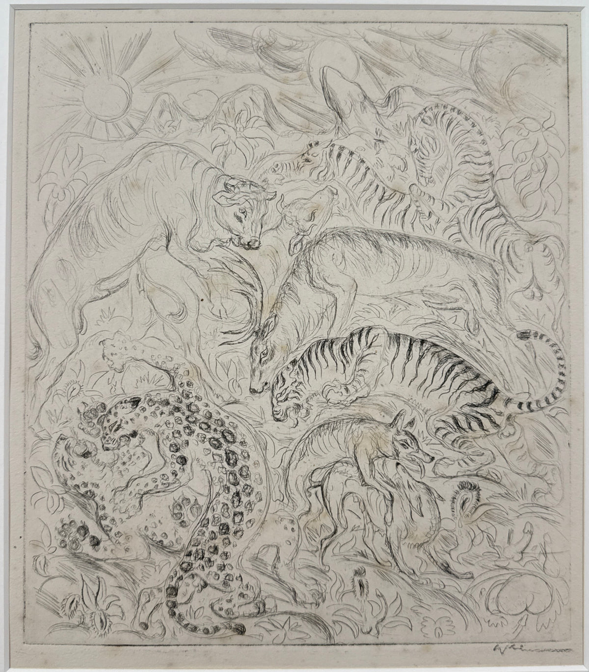 Erbsünde (Original Sin) | Walther Klemm (German, 1883-1957) | c.1919