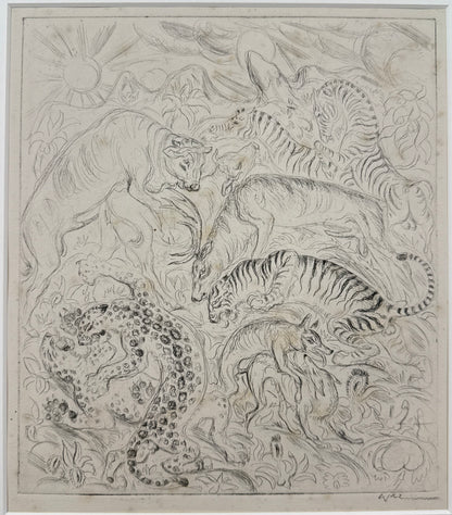 Erbsünde (Original Sin) | Walther Klemm (German, 1883-1957) | c.1919